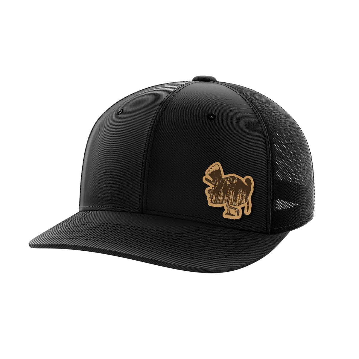 Turkey Leather Patch Hat