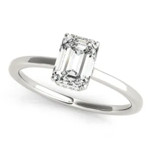 Vintage Christina Emerald Engagement Ring 1.0 Ct IGI Certified