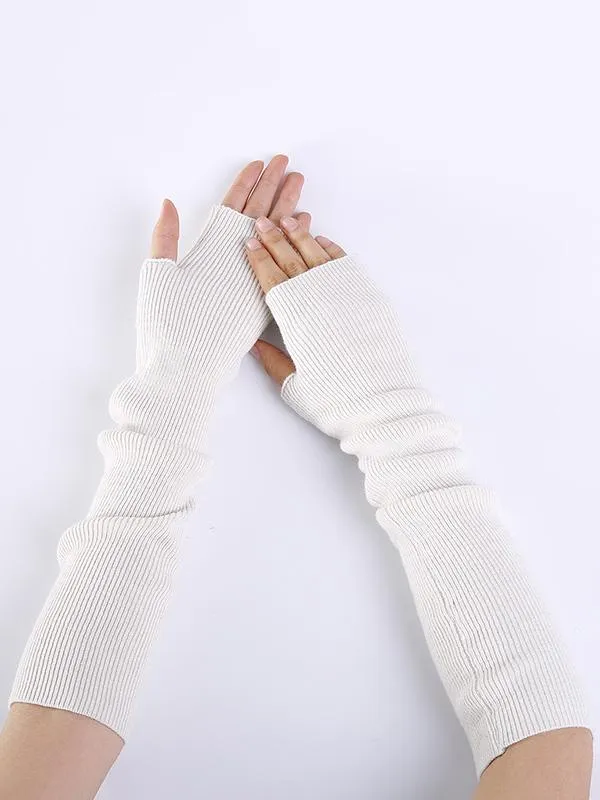 Wenkouban-Christmas Thanksgiving Knitted 7 Colors Sleevelet Accessories