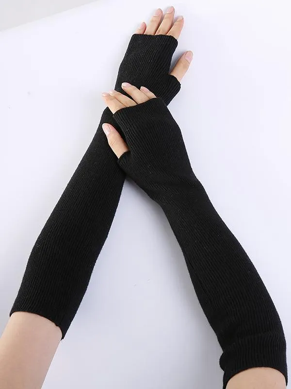 Wenkouban-Christmas Thanksgiving Knitted 7 Colors Sleevelet Accessories