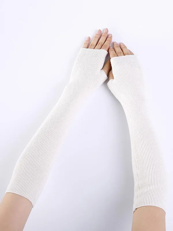 Wenkouban-Christmas Thanksgiving Knitted 7 Colors Sleevelet Accessories